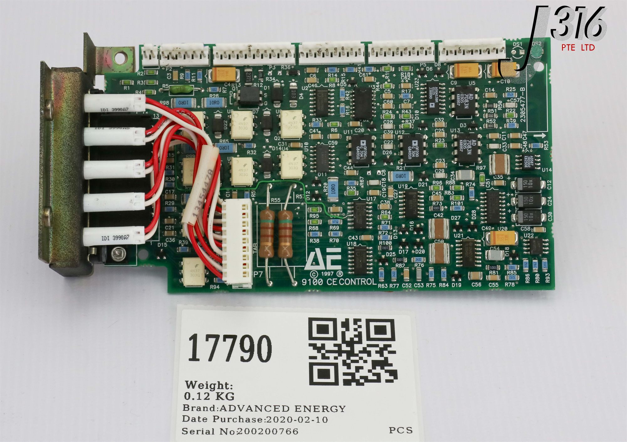 17790 ADVANCED ENERGY PCB, 9100 CE CONTROL, 1305777D 2305477-B